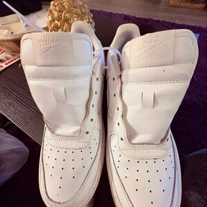 Nike White Mesh Sneakers